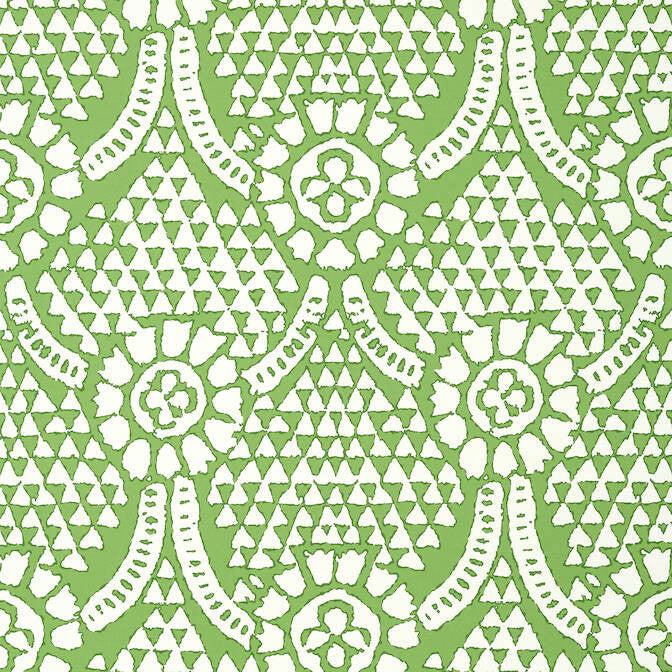 Chamomile Green T14318 by Thibaut Wallpaper Thibaut Wallpaper Chamomile Green T14318Wallpaper Canopy Wallpaper UNITED STATES </p><p>Repeat: V: 18 27 - Fabric Carolina -