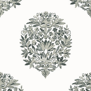 Ridgefield Grey T14324 by Thibaut Wallpaper