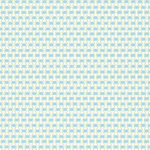 Denver Spa Blue and Green T14328 by Thibaut Wallpaper