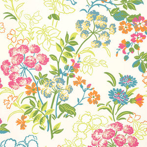 Spring Garden Cream T14340 by Thibaut Wallpaper