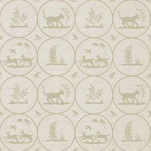 Dooley Beige T14350 by Thibaut Wallpaper