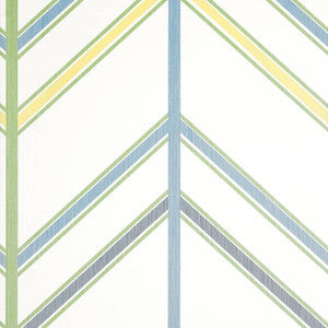 Ventura Blue and Green T14354 by Thibaut Wallpaper