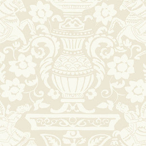Galway Beige T14363 By Thibaut Wallpaper