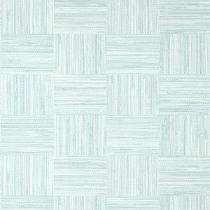 Bayshore Basket Robin's Egg T14591 by Thibaut Wallpaper