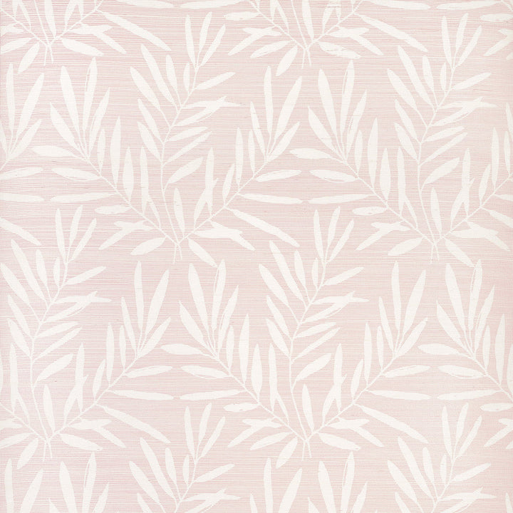 Summer Leaves Blush T15803  by Thibaut Wallpaper Thibaut Wallpaper Summer Leaves Blush T15803 Wallpaper ISLANDER Sisal  U.S.A </p><p>Repeat: H: , V: 27.5  (69.85 cm) 36 in  (91.44 cm) - Fabric Carolina -