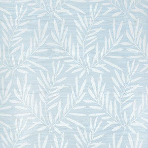 Thibaut Wallpaper Summer Leaves Light Blue T15804 