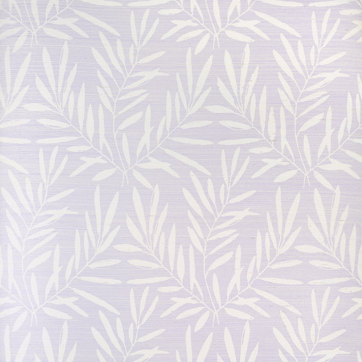 Summer Leaves Lavender T15805  by Thibaut Wallpaper Thibaut Wallpaper Summer Leaves Lavender T15805 Wallpaper ISLANDER Sisal  U.S.A </p><p>Repeat: H: , V: 27.5  (69.85 cm) 36 in  (91.44 cm) - Fabric Carolina -