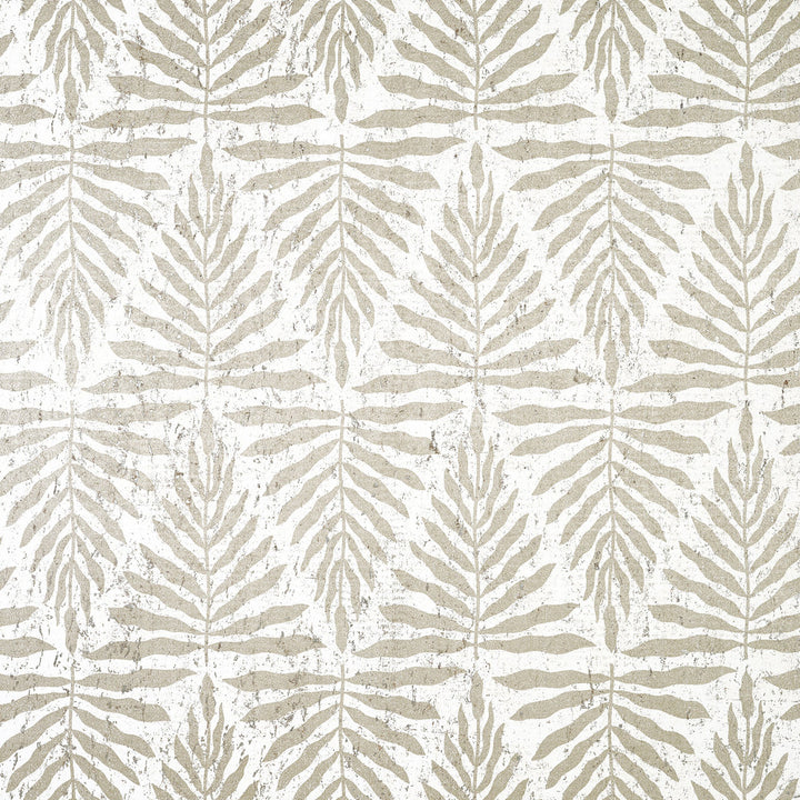 Thibaut Wallpaper Gasparilla Metallic Gilver T15810  Wallpaper Natural Cork Wallpaper  U.S.A </p><p>Repeat: H: , V: 11.75  (29.84 cm) 36 in  (91.44 cm) - My Fabric Connection -