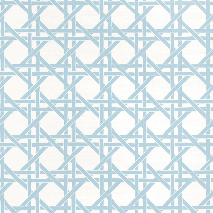 Canary Trellis Light Blue T15815  by Thibaut Wallpaper Thibaut Wallpaper Canary Trellis Light Blue T15815 Wallpaper ISLANDER Non-Woven Vinyl Wallpaper  U.S.A </p><p>Repeat: H: , V: 9  (22.86 cm) 27 in  (68.58 cm) - Fabric Carolina -