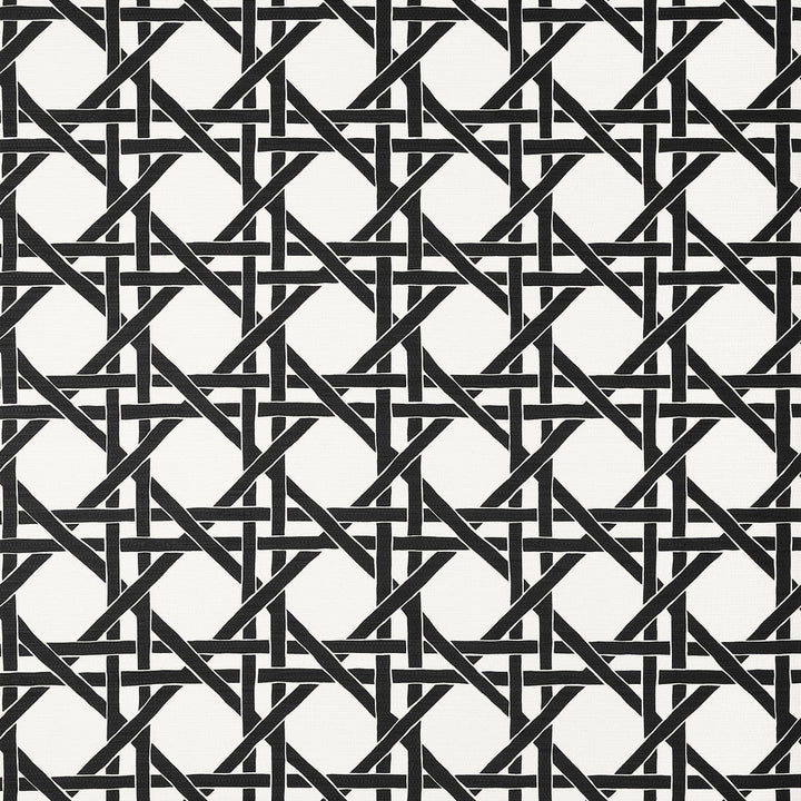 Canary Trellis Black T15816  by Thibaut Wallpaper Thibaut Wallpaper Canary Trellis Black T15816 Wallpaper ISLANDER Non-Woven Vinyl Wallpaper  U.S.A </p><p>Repeat: H: , V: 9  (22.86 cm) 27 in  (68.58 cm) - Fabric Carolina -