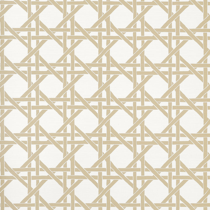 Thibaut Wallpaper Canary Trellis Beige T15817  Wallpaper Non-Woven Vinyl Wallpaper  U.S.A </p><p>Repeat: H: , V: 9  (22.86 cm) 27 in  (68.58 cm) - My Fabric Connection -