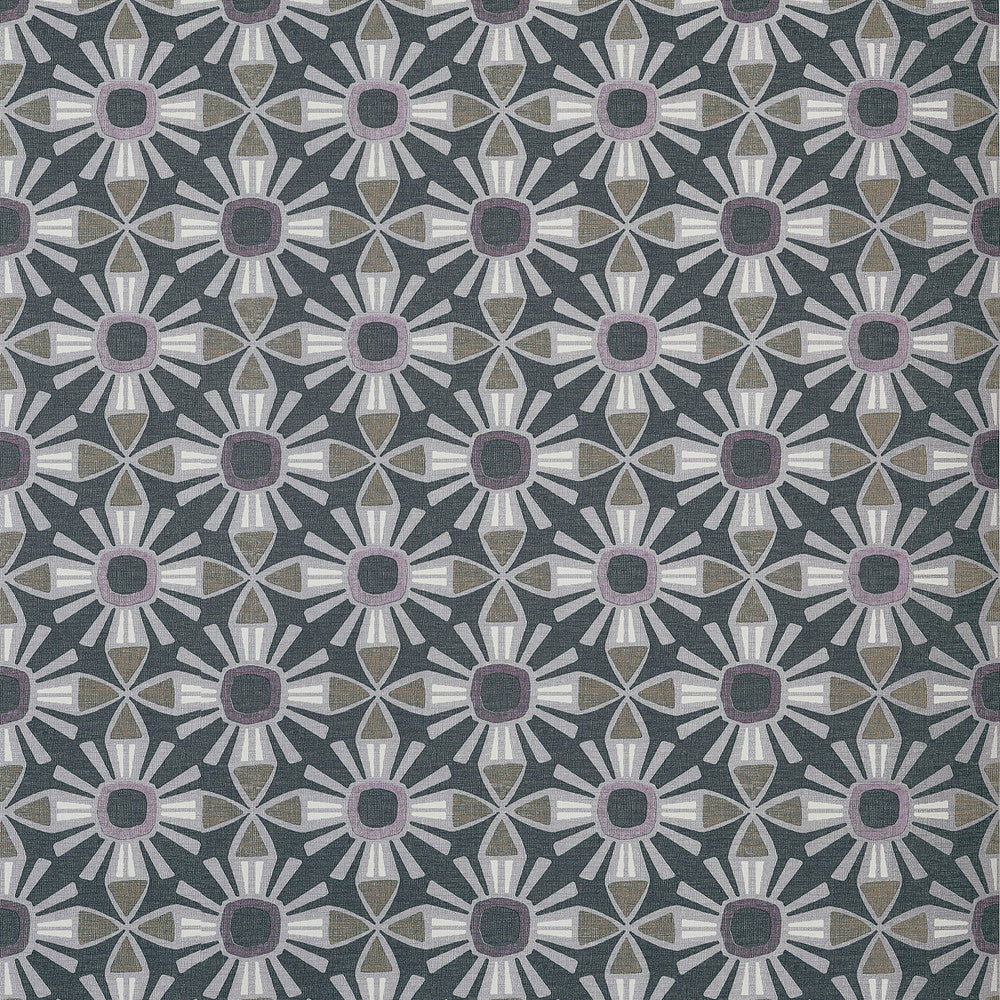 Thibaut Wallpaper Kona Black T15828  Wallpaper Non Woven Wallpaper  U.S.A </p><p>Repeat: H: , V: 6.25  (15.88 cm) 27 in  (68.58 cm) - My Fabric Connection -