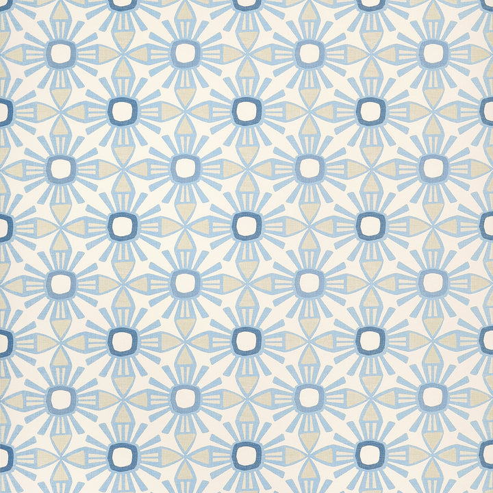 Thibaut Wallpaper Kona Blue and Beige T15830  Wallpaper Non Woven Wallpaper  U.S.A </p><p>Repeat: H: , V: 6.25  (15.88 cm) 27 in  (68.58 cm) - My Fabric Connection -