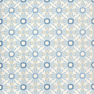 Thibaut Wallpaper Kona Blue and Beige T15830 