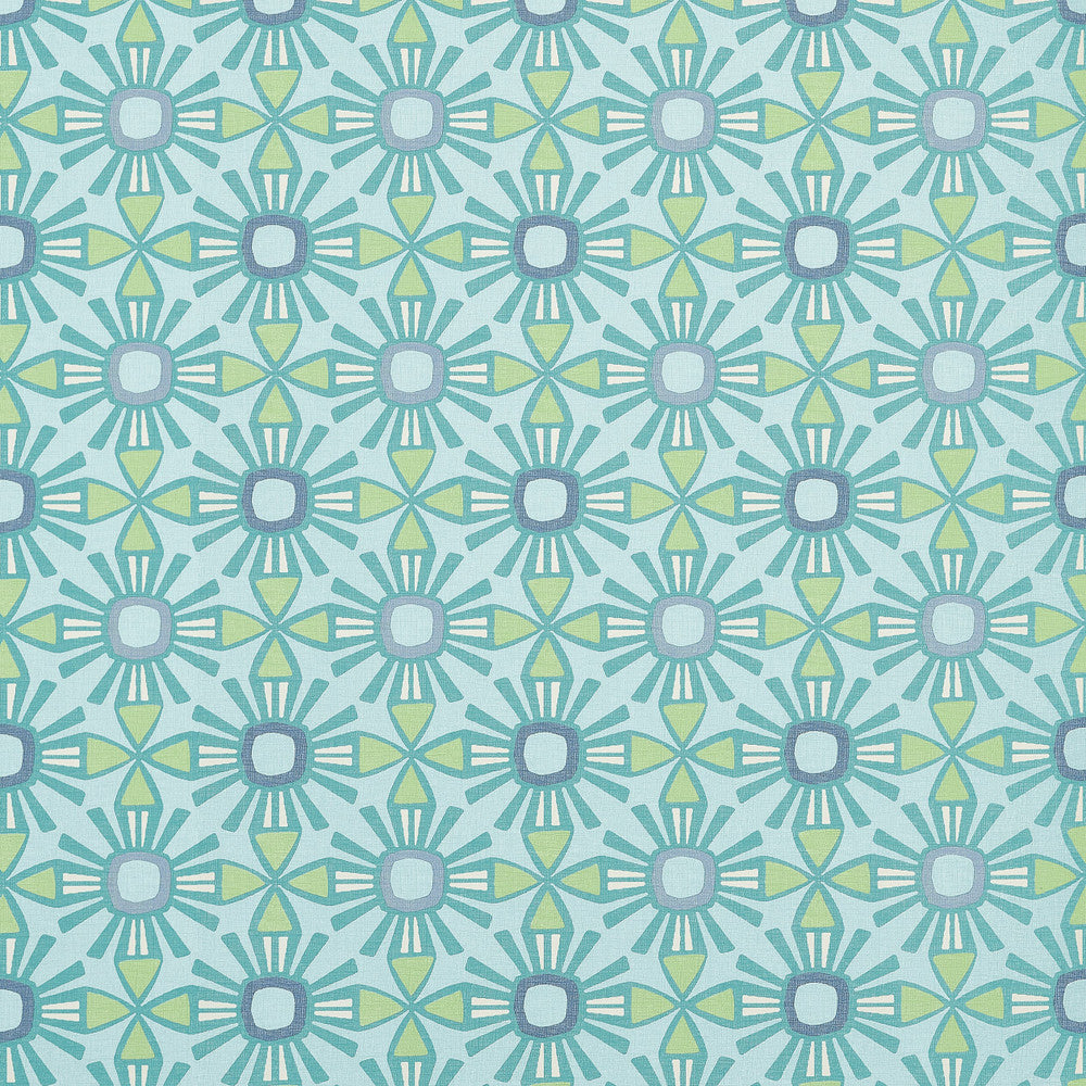 Thibaut Wallpaper Kona Turquoise T15831  Wallpaper Non Woven Wallpaper  U.S.A </p><p>Repeat: H: , V: 6.25  (15.88 cm) 27 in  (68.58 cm) - My Fabric Connection -