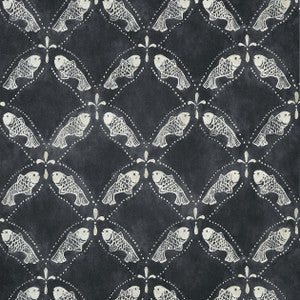 Thibaut Wallpaper Santorini Black T15833 