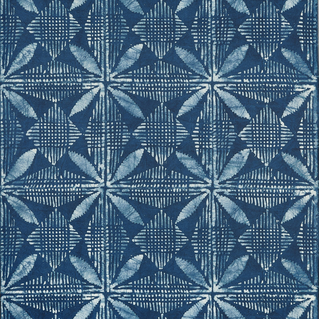 TORTUGA BATIK - Navy By Thibaut Wallpaper
