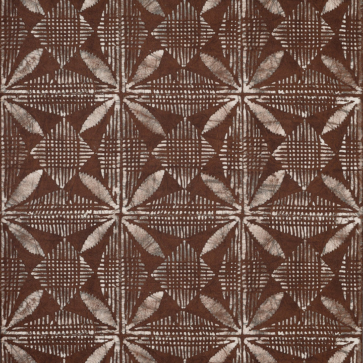 Tortuga Batik Brown T15840  by Thibaut Wallpaper Thibaut Wallpaper Tortuga Batik Brown T15840 Wallpaper ISLANDER Non Woven Wallpaper  U.S.A </p><p>Repeat: H: , V: 18  (45.72 cm) 27 in  (68.58 cm) - Fabric Carolina -