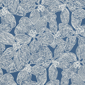 Thibaut Wallpaper Island Orchid Navy T15849 