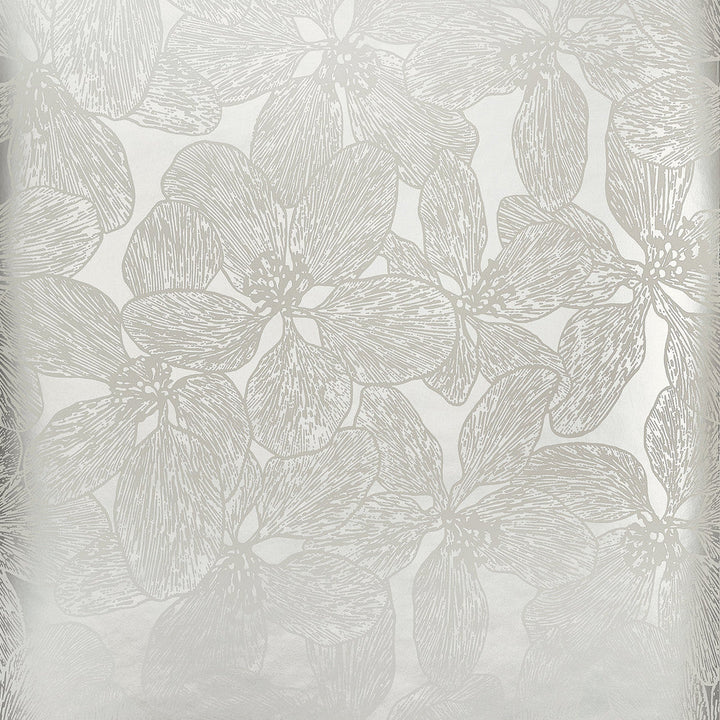 Island Orchid Metallic Silver T15850  by Thibaut Wallpaper Thibaut Wallpaper Island Orchid Metallic Silver T15850 Wallpaper ISLANDER Non Woven Wallpaper  U.S.A </p><p>Repeat: H: , V: 36  (91.44 cm) 27 in  (68.58 cm) - Fabric Carolina -