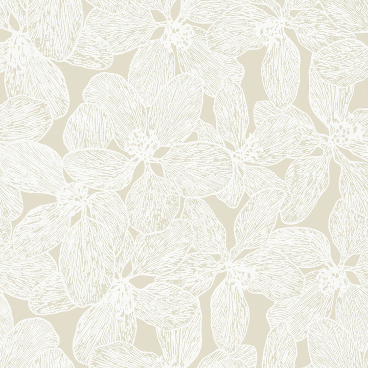 Thibaut Wallpaper Island Orchid Beige T15851  Wallpaper Non Woven Wallpaper  U.S.A </p><p>Repeat: H: , V: 36  (91.44 cm) 27 in  (68.58 cm) - My Fabric Connection -