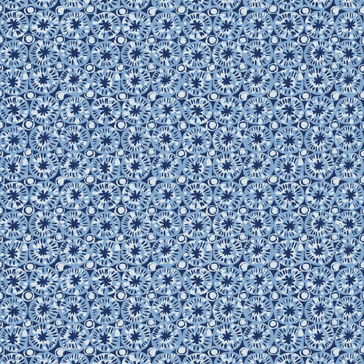 Thibaut Wallpaper Sand Dollar Blue T15855  Wallpaper Non Woven Wallpaper  U.S.A </p><p>Repeat: H: , V: 6.25  (15.88 cm) 27 in  (68.58 cm) - My Fabric Connection -