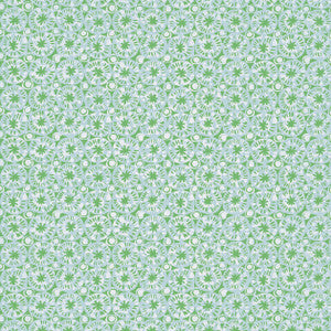 Thibaut Wallpaper Sand Dollar Green and Blue T15856 