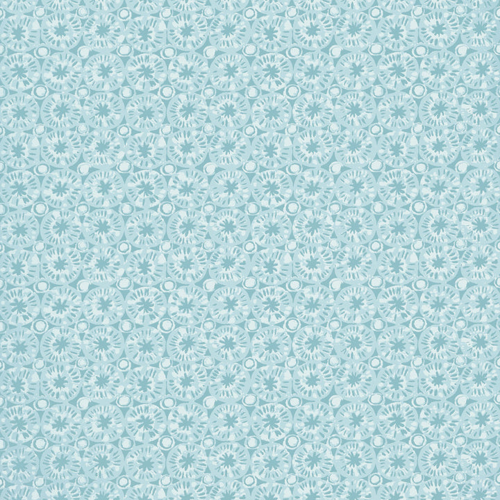 Thibaut Wallpaper Sand Dollar Seaglass T15858  Wallpaper Non Woven Wallpaper  U.S.A </p><p>Repeat: H: , V: 6.25  (15.88 cm) 27 in  (68.58 cm) - My Fabric Connection -