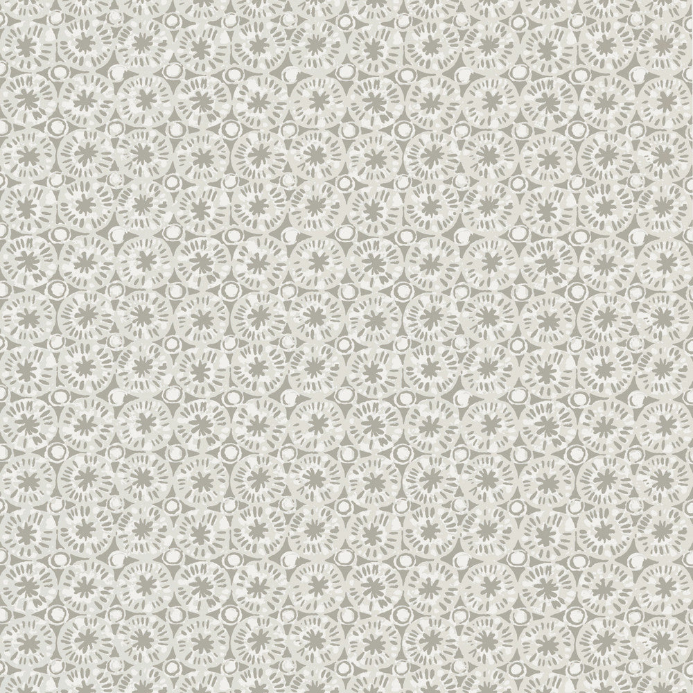 Thibaut Wallpaper Sand Dollar Pearl and Charcoal T15859  Wallpaper Non Woven Wallpaper  U.S.A </p><p>Repeat: H: , V: 6.25  (15.88 cm) 27 in  (68.58 cm) - My Fabric Connection -