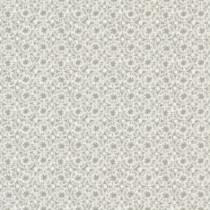 Sand Dollar Pearl and Charcoal T15859  by Thibaut Wallpaper Thibaut Wallpaper Sand Dollar Pearl and Charcoal T15859 Wallpaper ISLANDER Non Woven Wallpaper  U.S.A </p><p>Repeat: H: , V: 6.25  (15.88 cm) 27 in  (68.58 cm) - Fabric Carolina -