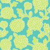 NIKKO - Turquoise and Green by Thibaut Wallpaper