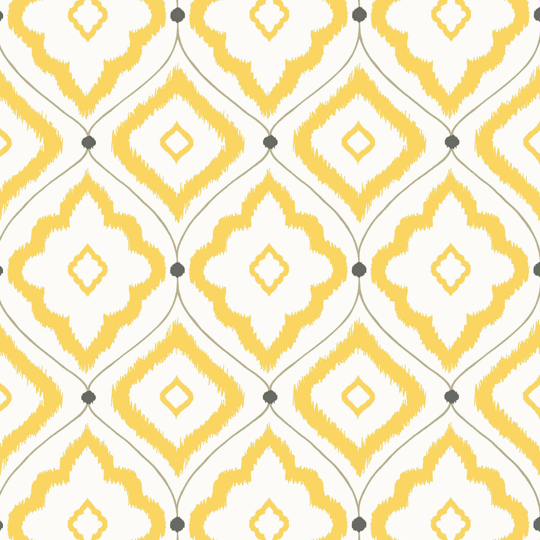 BUNGALOW - Yellow by Thibaut Wallpaper