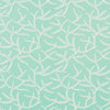 REGINA - Aqua by Thibaut Wallpaper