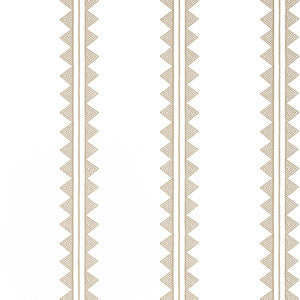 Agave Stripe Camel T16229 by Thibaut Wallpaper