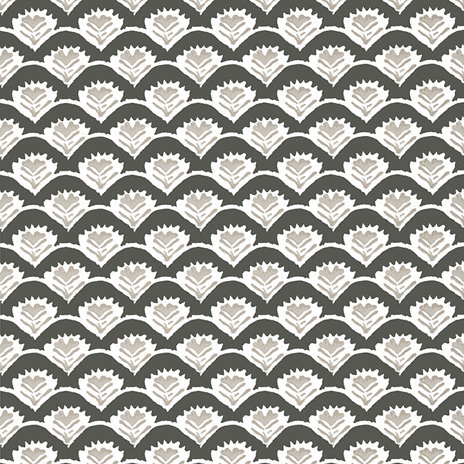 Emily Black and Beige T16252 by Thibaut Wallpaper Thibaut Wallpaper Emily Black and Beige T16252Wallpaper Kismet Wallpaper U.S.A. </p><p>Repeat: V: 4.25 27 - Fabric Carolina -