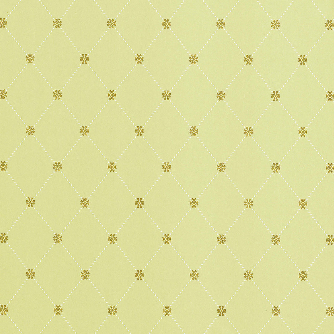 WILTON TRELLIS - Green by Thibaut Wallpaper