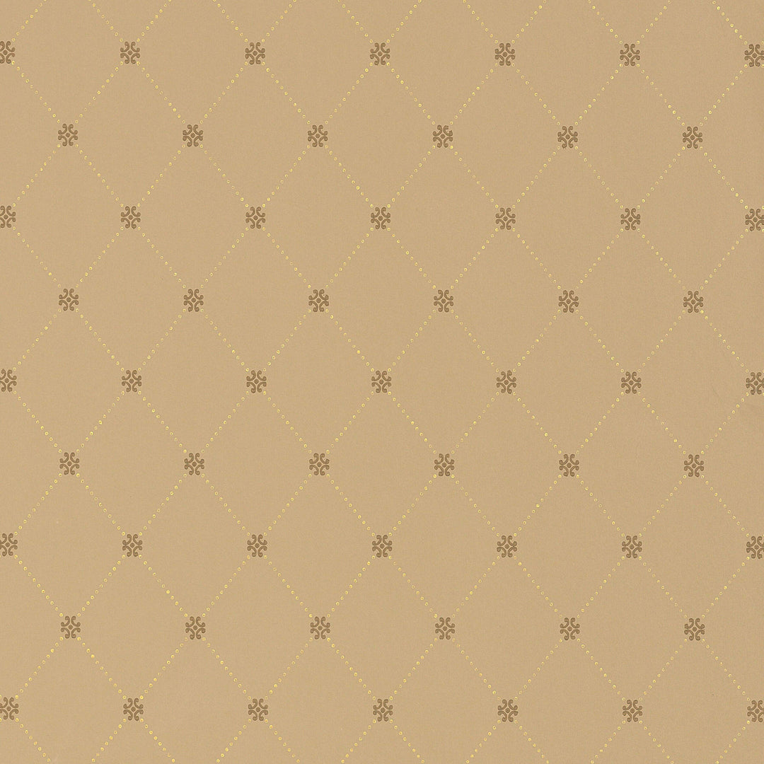WILTON TRELLIS - Brown by Thibaut Wallpaper