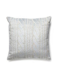 Scalamandre Pillows Sweater Pillow 22 X 22 - Drizzle