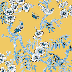 Yukio Yellow T20840 by Thibaut Wallpaper