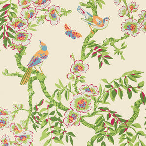 Yukio Cream T20847 by Thibaut Wallpaper