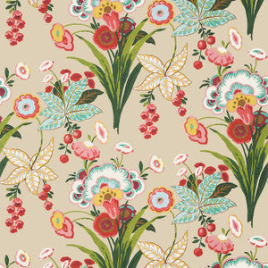Pasadena Cream T20852 by Thibaut Wallpaper