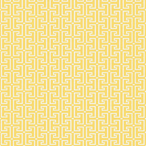 T-Square Yellow T20856 by Thibaut Wallpaper