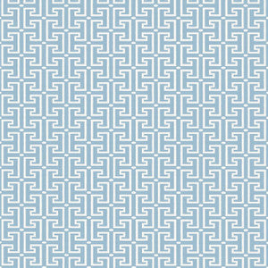 T-Square Light Blue T20857 by Thibaut Wallpaper