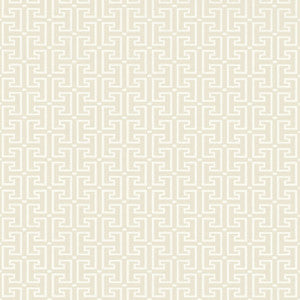 T-Square Cream T20860 by Thibaut Wallpaper