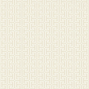 T-Square Cream T20860 by Thibaut Wallpaper