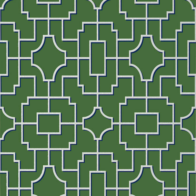 Fretwork Emerald T20874 by Thibaut Wallpaper Thibaut Wallpaper Fretwork Emerald T20874Wallpaper Eden Wallpaper UNITED STATES </p><p>Repeat: V: 18 27 - Fabric Carolina -