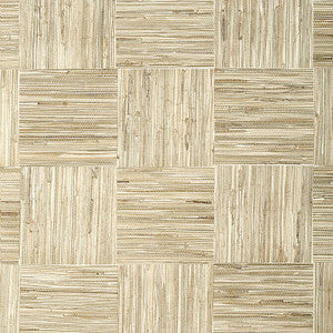 Mosaic Weave Natural T24076 by Thibaut Wallpaper