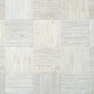 Mosaic Weave Grey T24079 by Thibaut Wallpaper