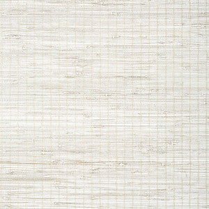 Sutton Stripe Beige on White T24083 by Thibaut Wallpaper