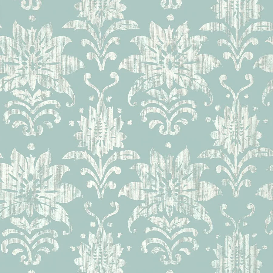 TANGLEWOOD - Aqua by Thibaut Wallpaper